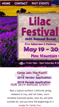 Mobile Screenshot of pmclilacfestival.com